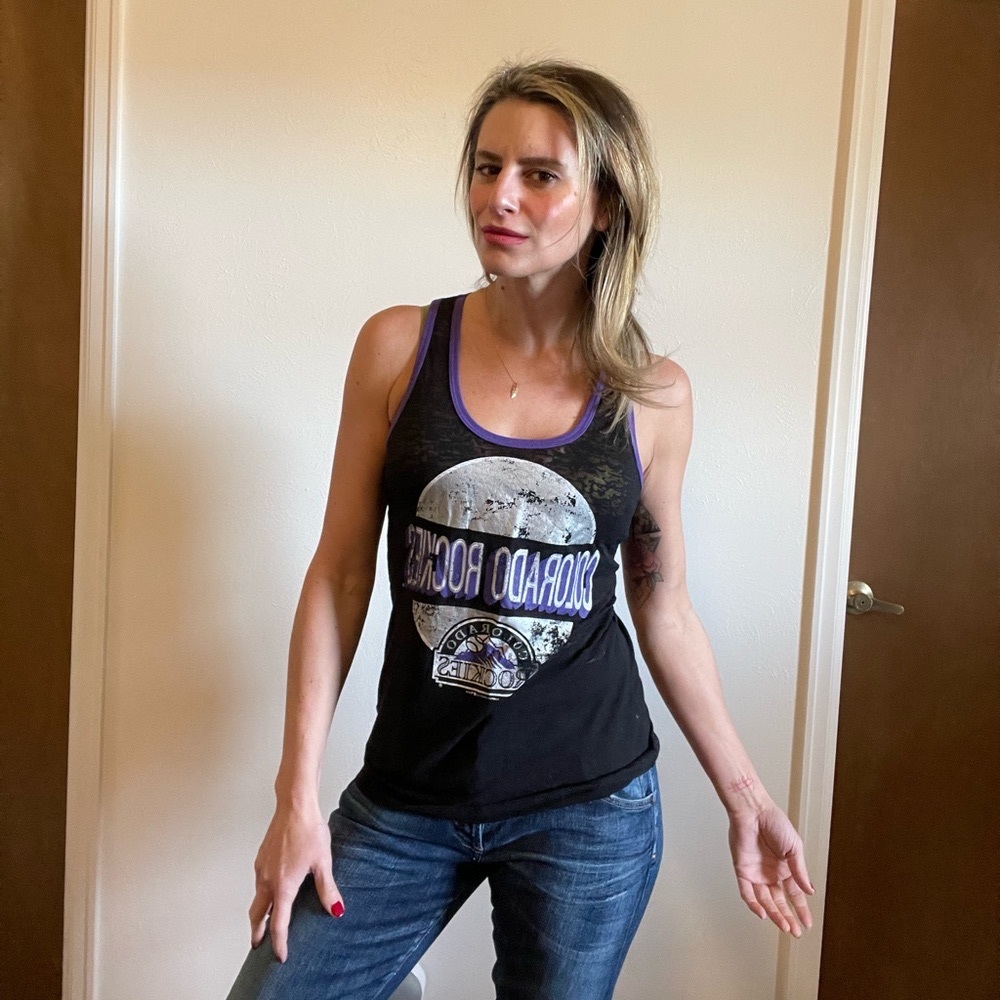 Official MLB Colorado Rockies tank